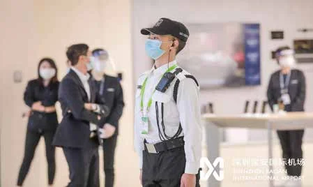 深圳宝安国际机场卫星厅启动仪式：航站楼内的工作人员与来宾